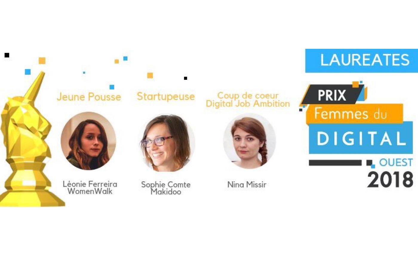 Prix Femmes du Digital Ouest partenariat DAN Ouest