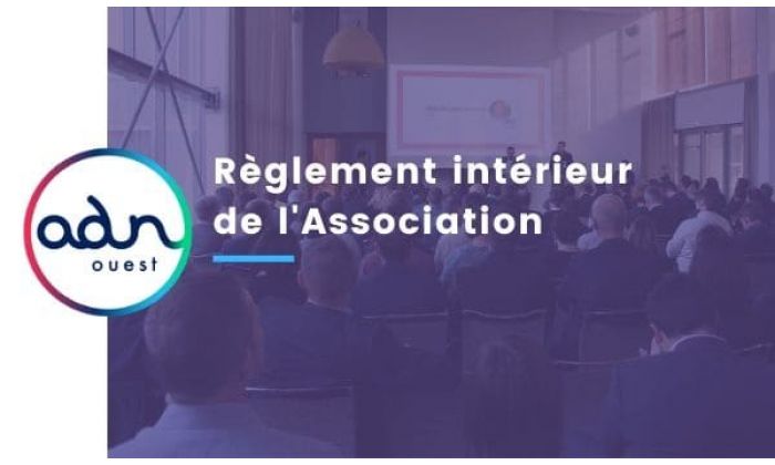 Le reglement interieur de lassociation ADN Ouest