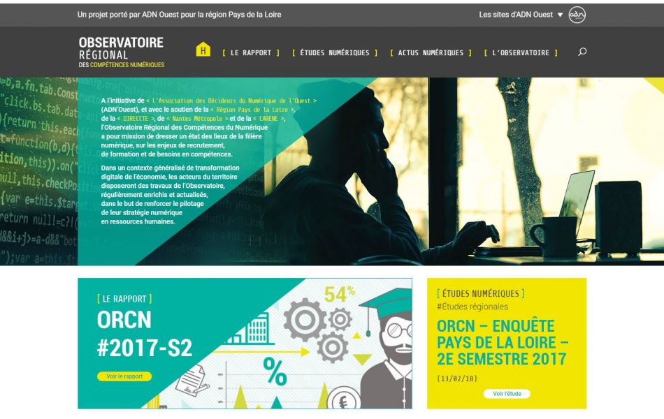 Observatoire Regional des Competences du Numerique des Pays de la Loire